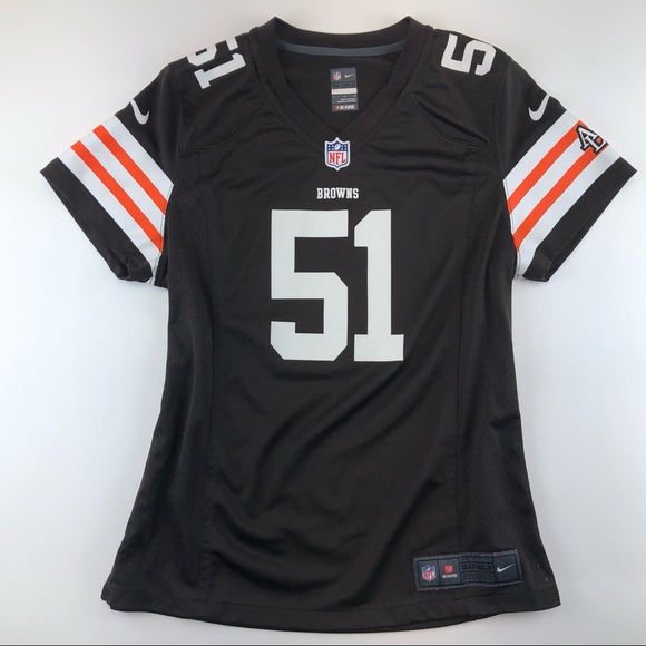 Nike Tops - Women’s Nike Cleveland Browns Football Jersey #51